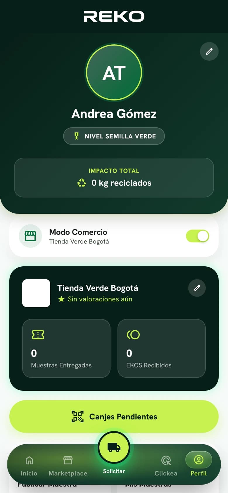 Modo Comercio